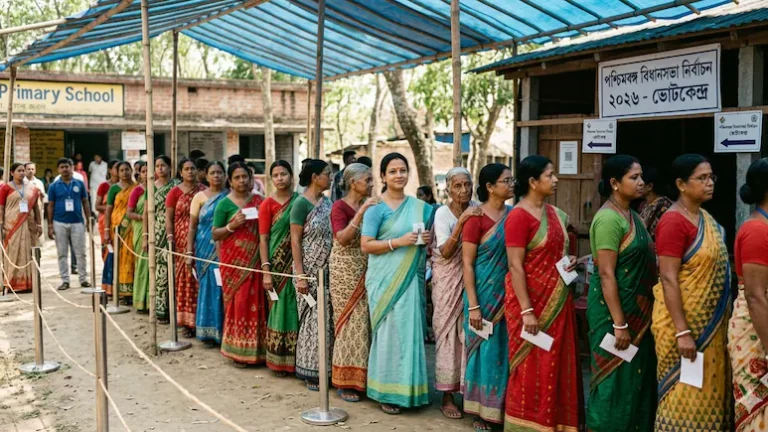 National : બંગાળમાં ચૂંટણીમાં મતદાન શાંતિપૂર્ણ રહ્યું, કોઈપણ બૂથ પર પુનઃ મતદાનની જરૂર ના પડી