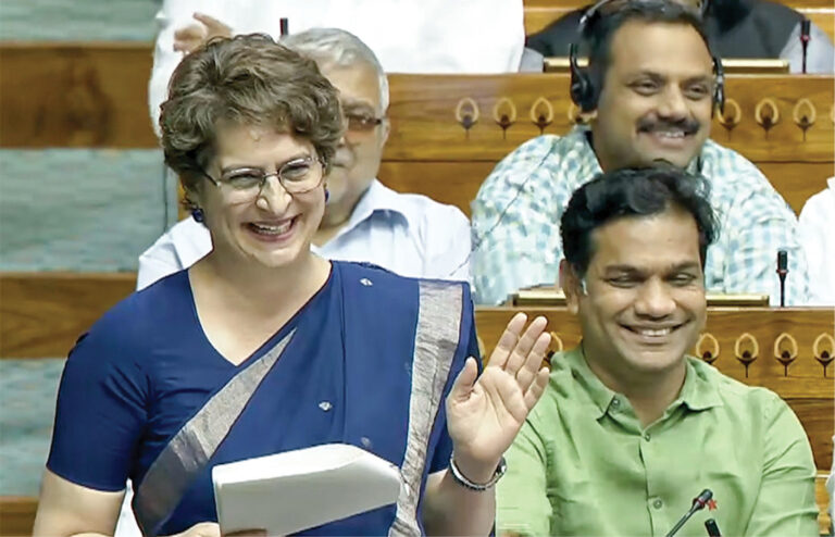 National : લોકસભામાં બોલ્યા પ્રિયંકા ગાંધી એક તરફ, મહિલા અનામત અંગે મોટી મોટી વાતો તો બીજી તરફ કેન્દ્ર સરકાર પર OBC વર્ગના હક છીનવવાનો આરોપ