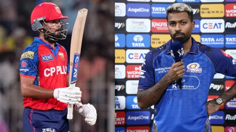 Sports : IPL 2026 માં પંજાબે પોતાનો ચોથો વિજય નોંધાવ્યો, , મુંબઈ ઇન્ડિયન્સને 7 વિકેટથી હરાવ્યું; પ્રભસિમરન ઐયર અને ઐયરે અડધી સદી ફટકારી
