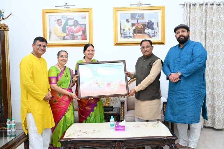 National : છત્તીસગઢના સાંસ્‍કૃતિક અને આધ્‍યાત્‍મિક વારસાના જતન માટે રાજ્‍ય સરકાર સનાતન સંસ્‍થાને સહાયતા કરશે ! – મુખ્‍યમંત્રી વિષ્‍ણુદેવ સાય