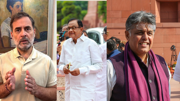 National : UPI મુદ્દે ઘેરાયેલી સરકારે કોંગ્રેસના નામે બચાવ શોધ્યો, ચિદમ્બરમ-મનીષ તિવારીના નામ આગળ ધર્યા!