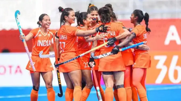 Sports : ભારતની મહિલા હોકી ટીમે 44 વર્ષ બાદ એશિયન ગેમ્સમાં સુવર્ણ ચંદ્રક જીતીને ઈતિહાસ રચ્યો