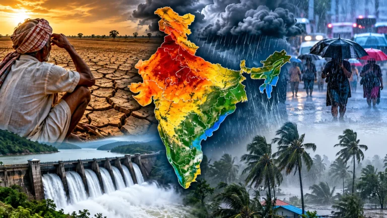 National : ચોમાસું: ઉત્તર પ્રદેશના 16 જિલ્લાઓમાં 20 થી 59% વરસાદની અછત; ભાખરામાં પાણીનું સ્તર સામાન્ય કરતાં 35 ફૂટ નીચે; પંજાબ અને હિમાચલમાં ચિંતા